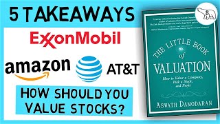 THE LITTLE BOOK OF VALUATION BY ASWATH DAMODARAN [upl. by Kappenne]