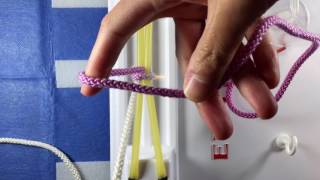 One Handed Knot Tying Tutorial [upl. by Portingale]