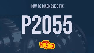 How to Diagnose and Fix P2055 Engine Code  OBD II Trouble Code Explain [upl. by Anesuza119]