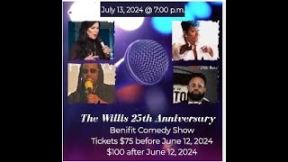 Willis 25th Anniversary Comedy Benefit Show 5 3 2024 [upl. by Sanoj]