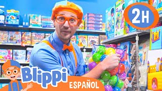 ¡Ven a jugar con Blippi y aprende  Blippi Español  Videos educativos para niños  Aprende y Juega [upl. by Nehgam125]