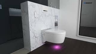 Geberit AquaClean Mera Comfort Service  Onderhoud [upl. by Hills]