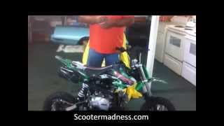 SSR 110cc Manual Pit Bike WalkAround and Review [upl. by Luann]