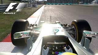 F1 2016 Onboard  Sepang  Mercedes [upl. by Adlemi]