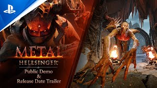 Metal Hellsinger  Public Demo amp Release Date Trailer  PS5 Games [upl. by Otero201]