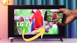 LG Tv connect to smart phone  LG tv Mobile Remote control and LG tv screen mirroring [upl. by Attevroc]