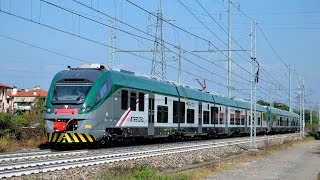 Treni del passato e del futuro sulla Milano Lecco [upl. by Reste613]