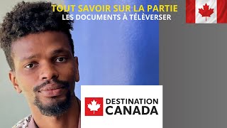 TOUT CE QUIL FAUT SAVOIR SUR LA PARTIE TÉLÈVERSER LES DOCUMENTS POUR UN VISA VISITEUR CANADA [upl. by Esaertal]