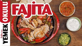 Tavuk FajitaTarifi  Evde Fajita Yapımı  Guacamole ve Salsa Sos Tarifi [upl. by Anuahsal190]