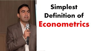 What is Econometrics  Econometric vs statistics  econometric vs maths  Econometric vs economics [upl. by Ettevey]