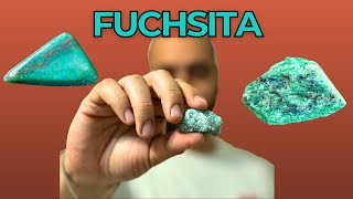 ¡Increíble Belleza Mineral Revelada🟢🟢 FUCHSITA🟢🟢 ¡Unboxing del mineral Fuchsita [upl. by Silletram656]