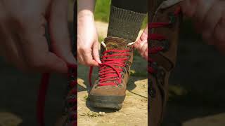 Knellende tenen Rijg je veters zo 👆 hiking veters vetertechniek wandelschoenen [upl. by Cordula]