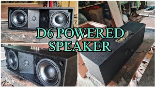 DUAL D6 POWERED SPEAKER [upl. by Learrsi112]