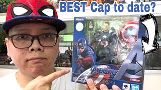 REVIEW SH Figuarts Captain America Cap Vs Cap Edition from Avengers Endgame Tamashii Web Exclusive [upl. by Edelstein30]