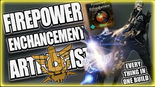 Firepower Enhancement Artillerist Build  Lost Ark [upl. by Aiouqes]