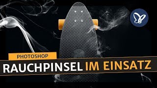 Photoshop Tutorial So verwendest du die Rauchpinsel in deinen Kompositionen und Designs [upl. by Lienaj593]