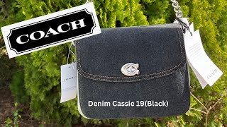 NEW BLACK COACH DENIM CASSIE 19  DENIM COLLECTION 2024 [upl. by Maximilian376]