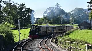 Ffestiniog Railway at Minffordd 2024 September 17 [upl. by Kassandra571]