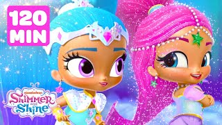 Shimmer and Shine Find Glitter Stars amp Rescue Unicorns  2 Hour Compilation  Shimmer and Shine [upl. by Yrrek]