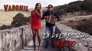 La Del Vestido Rojo · Video Oficial · Grupo Varonil [upl. by Reed]