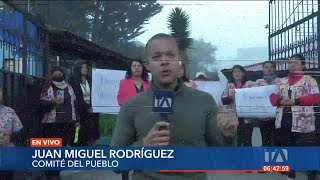 Educadoras de un CDI realizaron un plantón para exigir al Gobierno el pago de sus sueldos [upl. by High256]