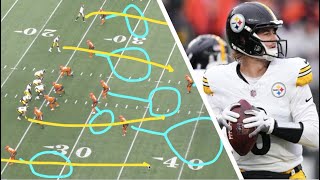 Did the Steelers fix their Offense Steelers vs Bengals All22 Film Review [upl. by Zandra]