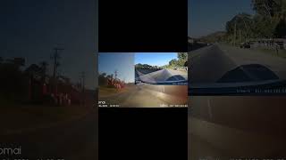 automobile flagrant crash susto shorts dashcam flagras [upl. by Aleek]