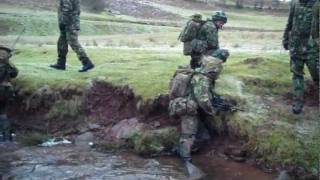 Plt sgts Course live firing on C range Brecon [upl. by Aiotal]