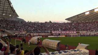 HajdukDinamo 11092010 Torcida quotDalmatinacquot [upl. by Naneek]