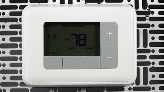 How to program schedules on the T3 thermostat  Resideo [upl. by Nylahs]