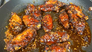 Honey Garlic Jerk Wings  Simple Easy and Delicious Jerk Chicken Wings Recipe [upl. by Aitram834]