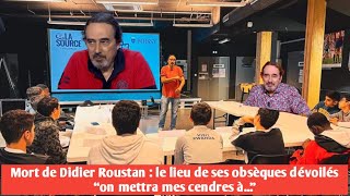 Mort de Didier Roustan  le lieu de ses obsèques dévoilés “on mettra mes cendres à” [upl. by Alejandra]