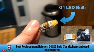 How to Replace a halogen G4 bulb with an LED G4 bulb [upl. by Persis]