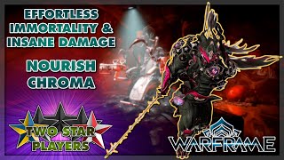 The Reddest of Crits Nourish Chroma  Helminth Build Guide  Warframe  Two Star Players [upl. by Fenelia]