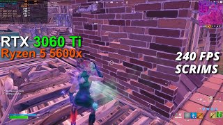 RTX 3060 Ti  Ryzen 5 5600x  Fortnite chapter 5 season 3  Solo scrims  High meshes  1080p [upl. by Anifesoj434]