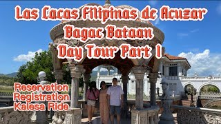 Day Tour Las Casas Filipinas de Acuzar Bagac Bataan Part 1  How much does it cost  Fam Vlog 49 [upl. by Enilauqcaj179]