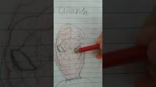 Ensinando como desenhar o homem aranha passo a passo e facíl 😉 [upl. by Mozes]