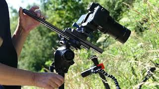 The Mobile Macro Videography Studio  Tripods  Macro Focusing Rail [upl. by Irolav]