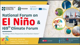 National Forum on El Niño amp 169th Climate Forum [upl. by Rush439]