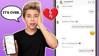 CATFISHING Coco To See If She CHEATS SHOCKING  Gavin Magnus ft Coco Quinn [upl. by Eniamret]