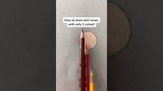 lets make skin color with doms color pencil shorts ytshorts [upl. by Angelika]