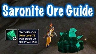 Saronite Ore Farm Guide World of Warcraft [upl. by Ellertnom]