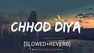 Chhod DiyaSlowedReverbArijit Singh Sad Song  musicTechsobia [upl. by Atiner]