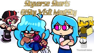 Skyverse Shorts Feat Beepie and Meri  OSky Visits FNF Skyverse [upl. by Chancelor]