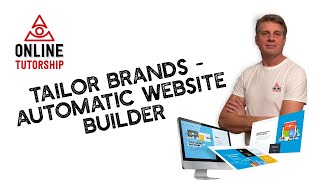 Tailor Brands Website Builder  Adding and modifying Text [upl. by Richardo]