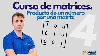 Matrices Producto de un número por una matriz y sus propiedades  2º Bachillerato ⭐ Escuela PCE [upl. by Ree910]