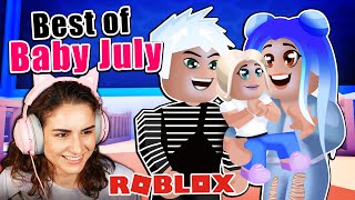 DIE TRAGISCHE GESCHICHTE VON BABY JULY Ihr Weg in eine neue Familie Roblox Deutsch [upl. by Duma30]