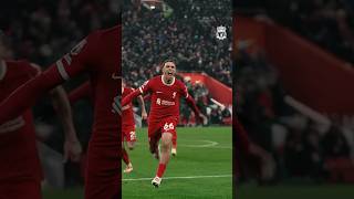 😍 Trent AlexanderArnold’s LATE winner in front of the Kop  Liverpool 43 Fulham [upl. by Sirtemed]