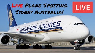 🔴 LIVE Plane Spotting Sydney Airport  ATC 🔴 Live Airport Cam Stream From Sydney Australia [upl. by Winter]