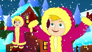 pequeño copos de nieve  Navidad Canciones para niños  Christmas Carols  Little Snowflakes Song [upl. by Kingsley986]